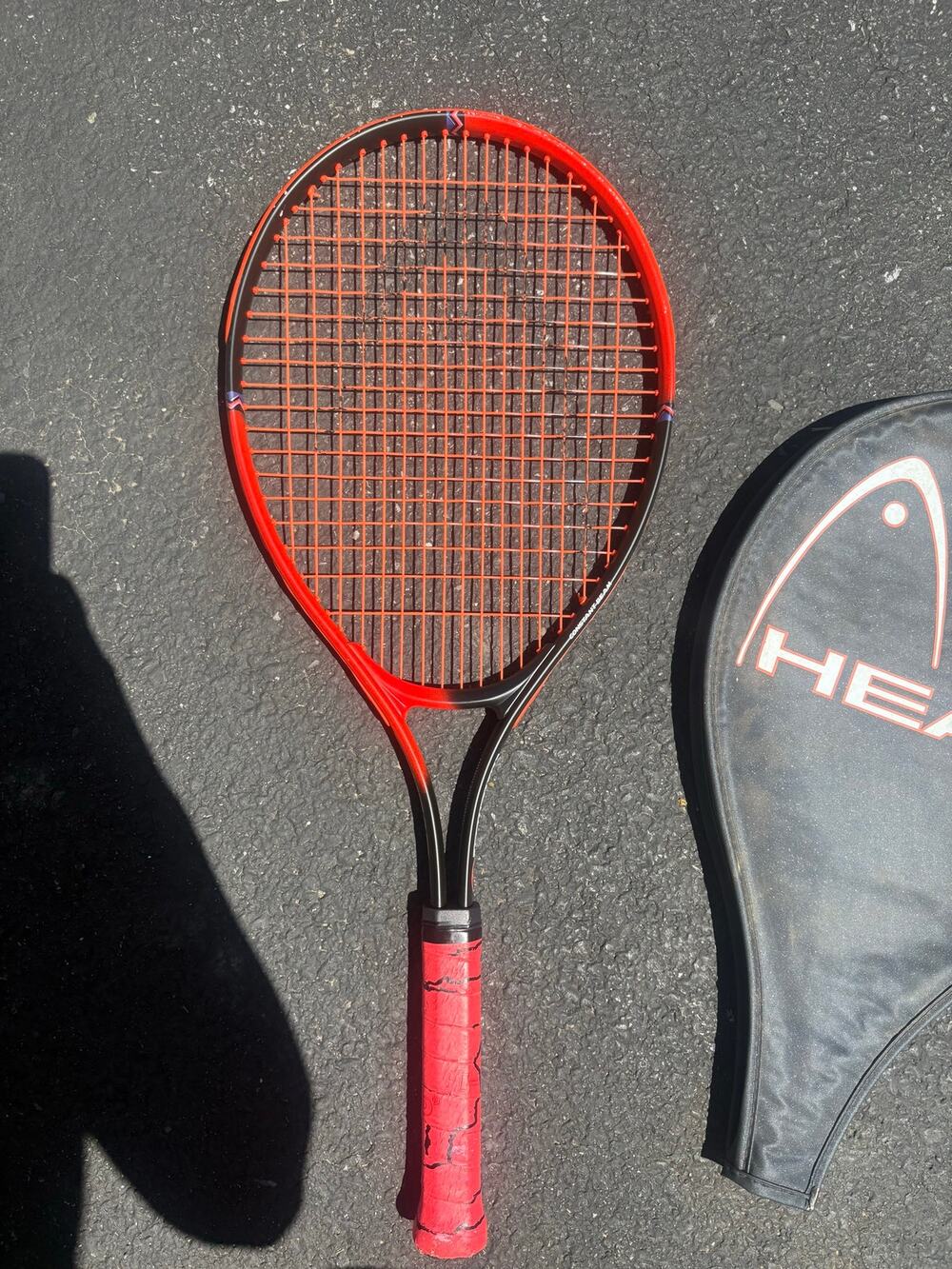 Head Radical Tour 25 Andre Agassi Tennis Racquet 3 7/8 with Case